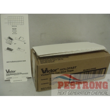 Victor M309 Mouse and Crawling Insect Sticky Glue Board Traps - 72 Pack