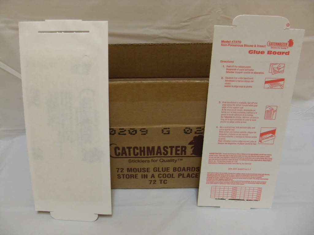 Catchmaster 72TC Glue Boards - box (72 glue boards) - Best Pest