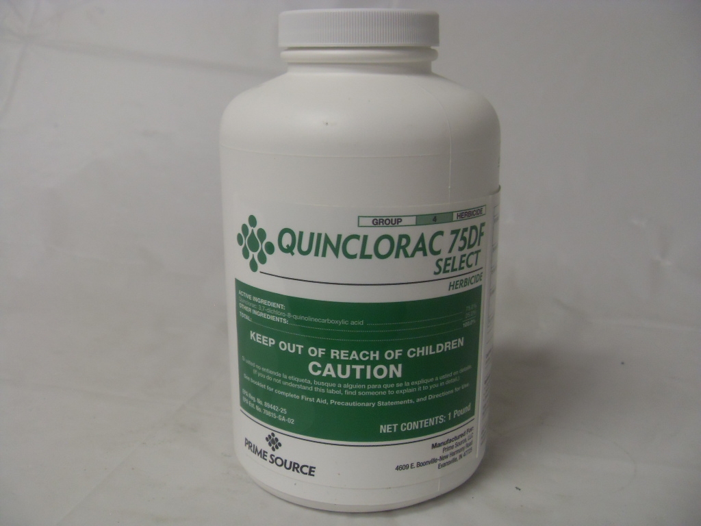 Quinclorac 75 DF Turf Herbicide 1 Lb Crabgrass Clover Foxtail Dandelion Killer 