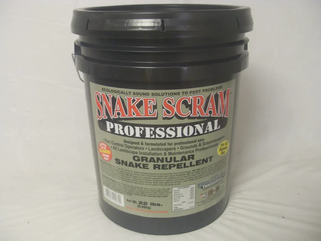 Snake Scram Professional Repellent - 8 - 22 Lb
