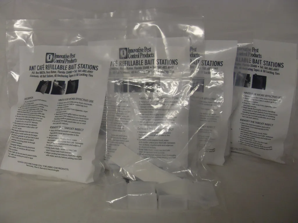 Ant Cafe Refillable Bait Station - Zip lock Bag (48 each)