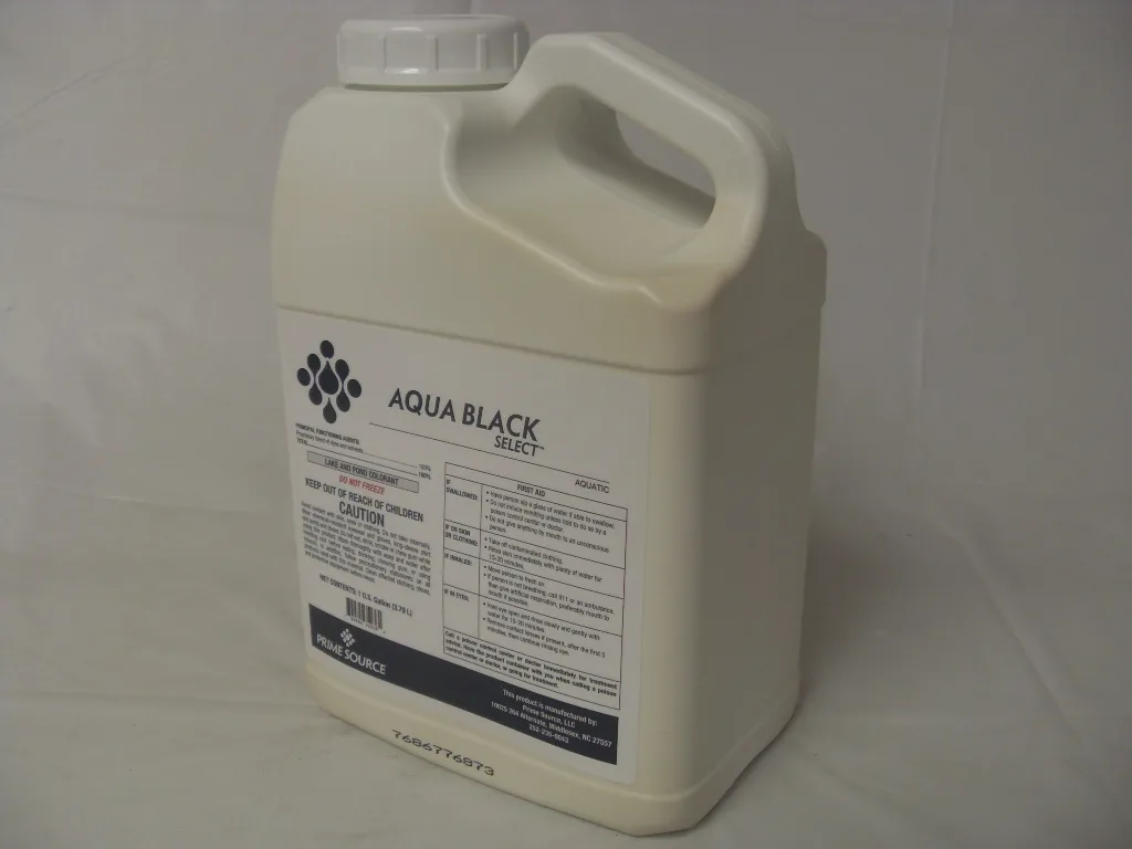 Aqua Black Select Lake and Pond Colorant - Gallon