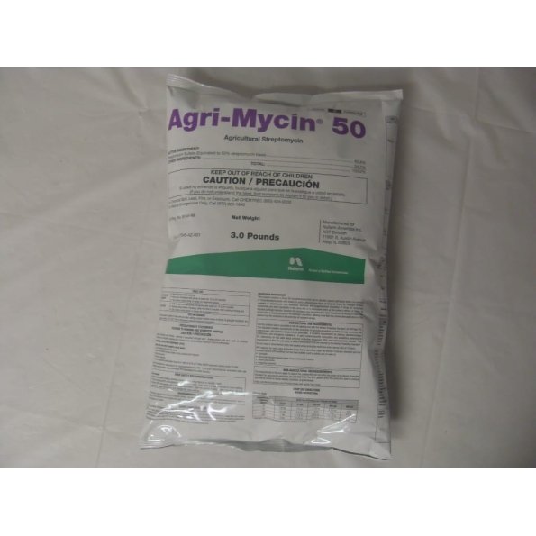Agri Mycin 50 Fungicide Bactericide - 3 Lb