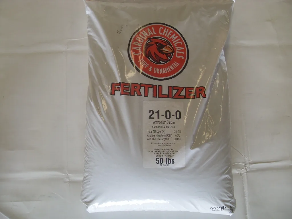 Ammonium Sulfate 21-0-0 Fertilizer - 50 Lbs