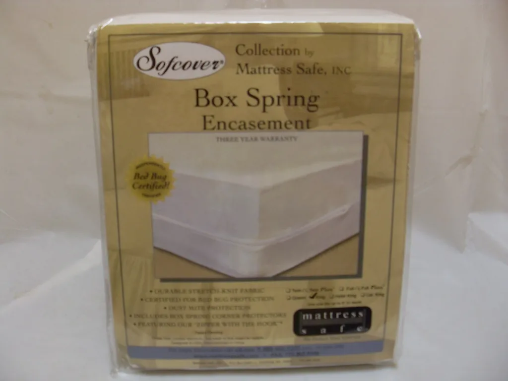 Bed Bugs Box Spring Cover - Twin, Full, Queen, King, Cal King