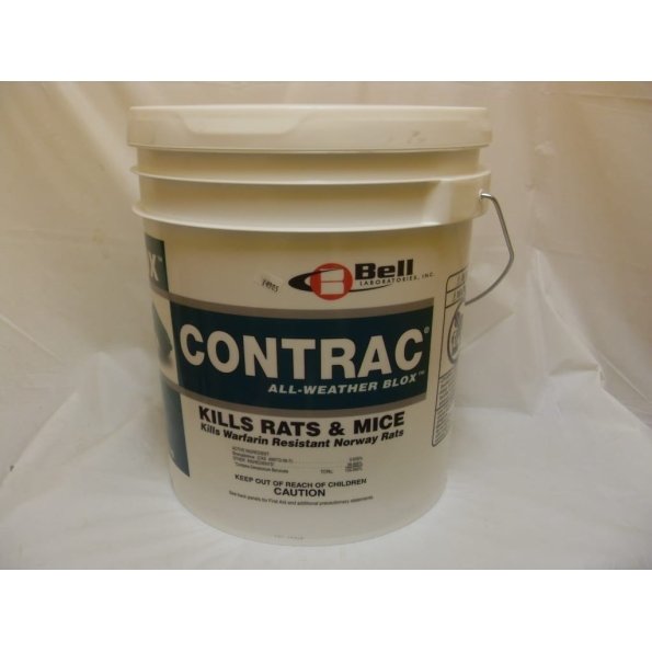 Contrac All Weather Blox Rodenticide - 18 Lb Pail