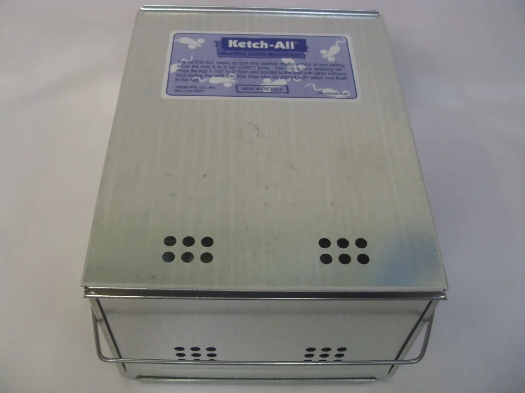 Ketch-All MultiCatch Mouse Trap - Clear - Solid Lid